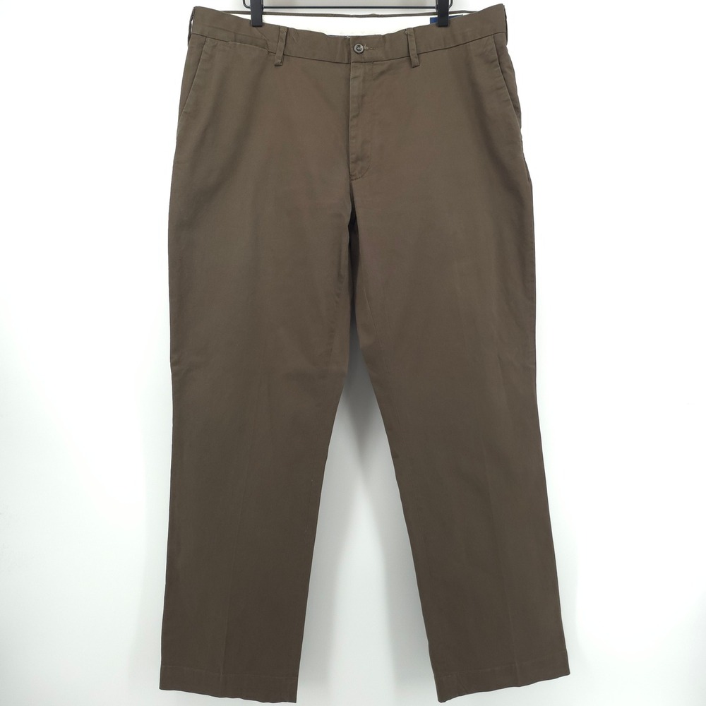 Polo Ralph Lauren Stretch Classic Fit Mens Chinos 38/32 Brown Trousers